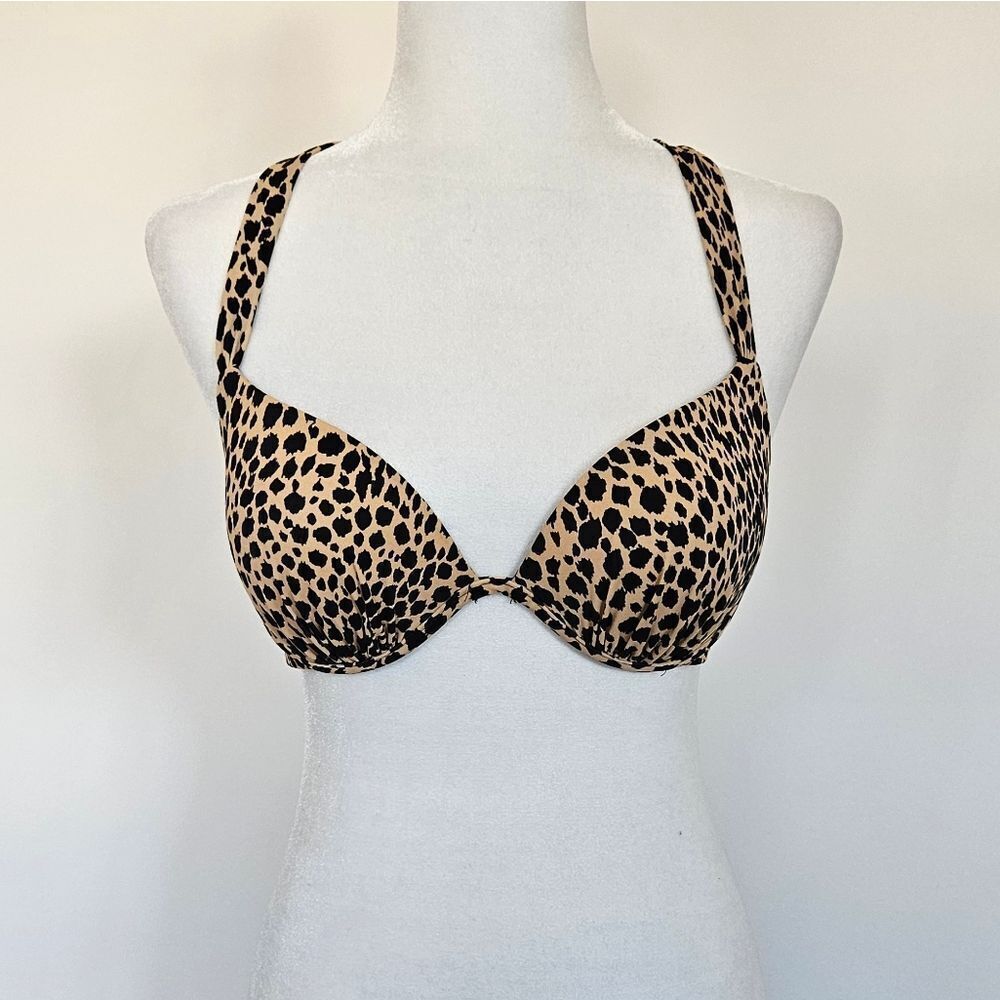 Victoria's Secret Leopard Print Bikini Top